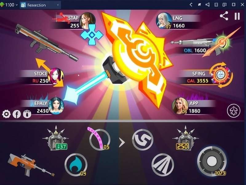 Legend Fury Blaster Game Screenshot